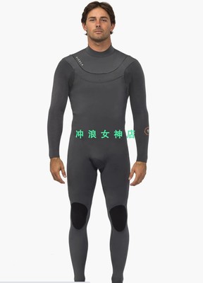 推荐美国Vissla3mm4mm全身冲浪防寒服潜水服湿衣NEW SEAS WETSUIT