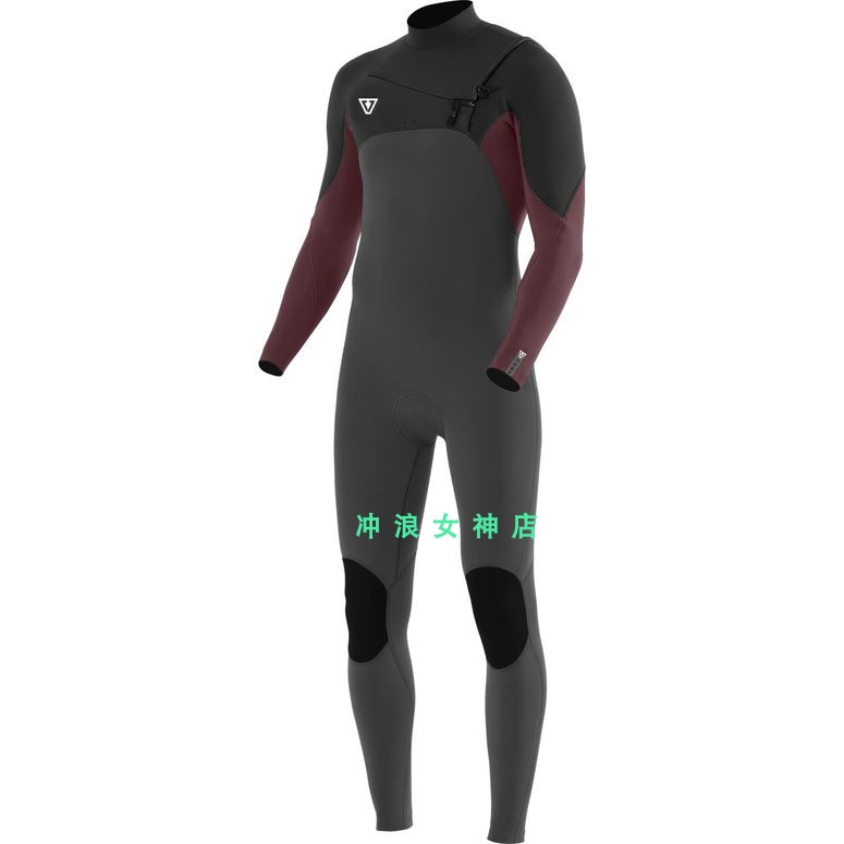 美国Vissla 4/3mm全身尾波冲浪防寒服潜水衣湿衣冬男SURF WETSUIT