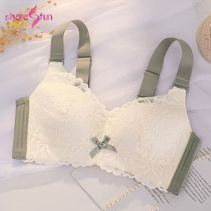 【大显小】sharefun超薄内衣女大胸显瘦防下垂调整型无钢圈文胸