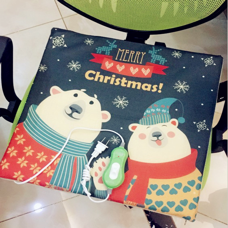 高低加热坐垫办公室电热垫发热椅垫电暖垫小电热毯加厚可拆洗170