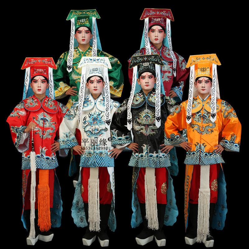戏曲龙套马褂京剧豫剧秦腔包青天王朝马汉武生戏服越剧梆子戏剧装