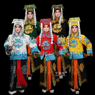 戏曲服装京剧武生校尉站堂龙套舞台装戏装 剑衣马褂 包公王朝马汉