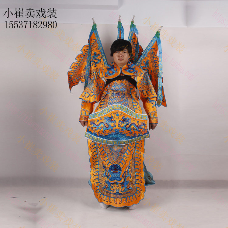 戏服戏衣京剧豫剧婺剧戏曲戏剧 服装用品 武生将军 电男靠男大靠