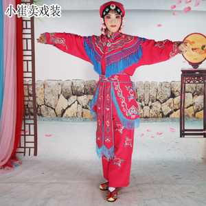 戏曲京剧武旦衣女兵女将刀马旦舞台演出服饰小兵衣女兵衣女兵服