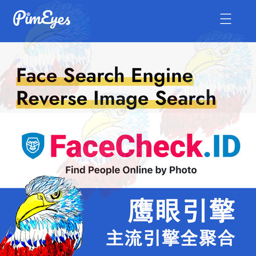 pimeyes facecheck id  search4faces会员代查社媒检索图像代找