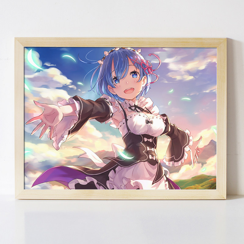 re从零开始雷姆蕾姆周边海报挂画