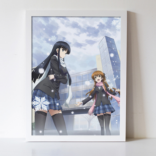 小木曾雪菜 白色相簿2 冬马和纱 绪方理奈 周边海报挂画 森川由绮