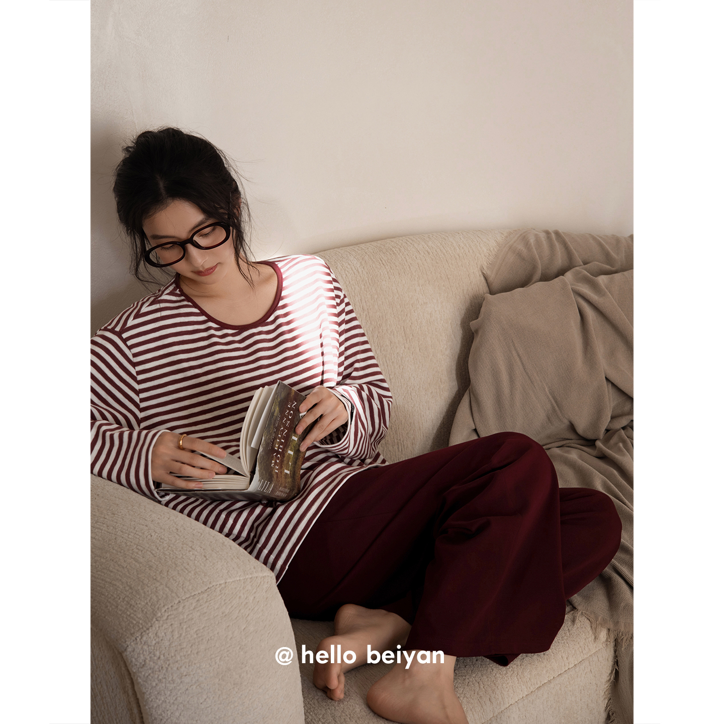 宅家、遛弯都好看！本命年红睡衣