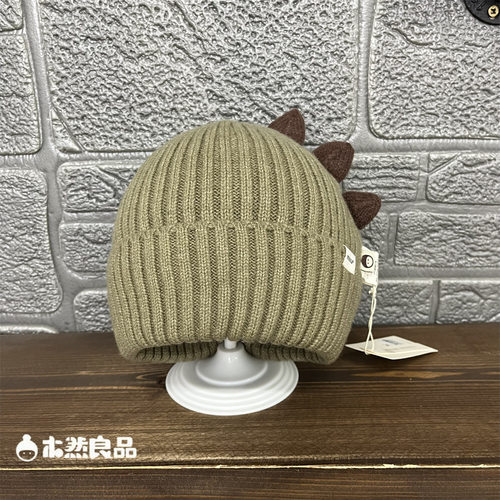 木然良品秋冬男女宝宝纯棉内衬帽