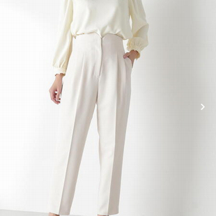 职业裤 单品0011日单女装 烟管裤 高腰显瘦老爹长裤 NBB秋冬新品