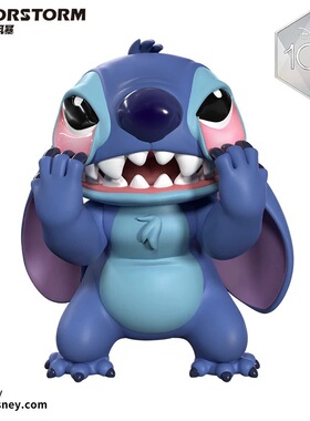 现货MORSTORM迪士尼史迪奇鬼脸魔力风暴手办公仔潮流桌面可爱摆件