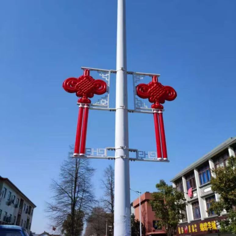 户外led中国结节灯路灯杆装饰灯