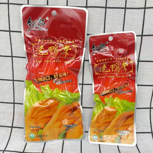 乡牧郎温州特产泡鸭掌包邮