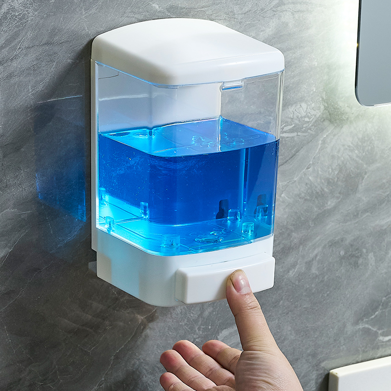 anmon酒店壁挂式免打孔按压瓶