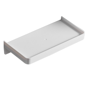 免打孔卫生间塑料手机架厕所托盘塑料浴室置物架挂墙壁隔板床头架