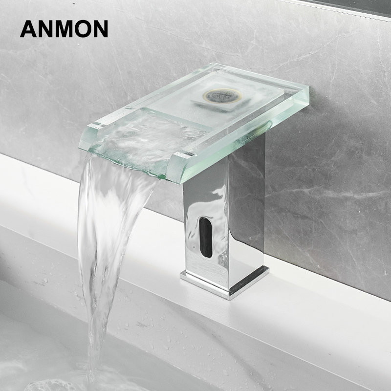 Anmon感应式瀑布式台面水龙头