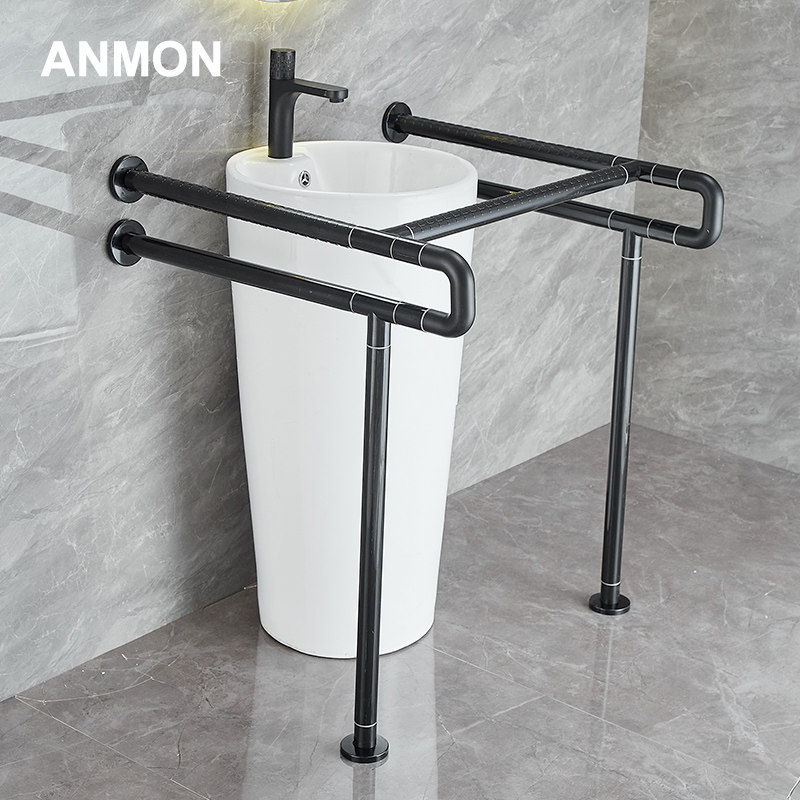 卫生间面盆扶手老人防滑安全栏杆无障碍不锈钢浴室洗脸盆助力架