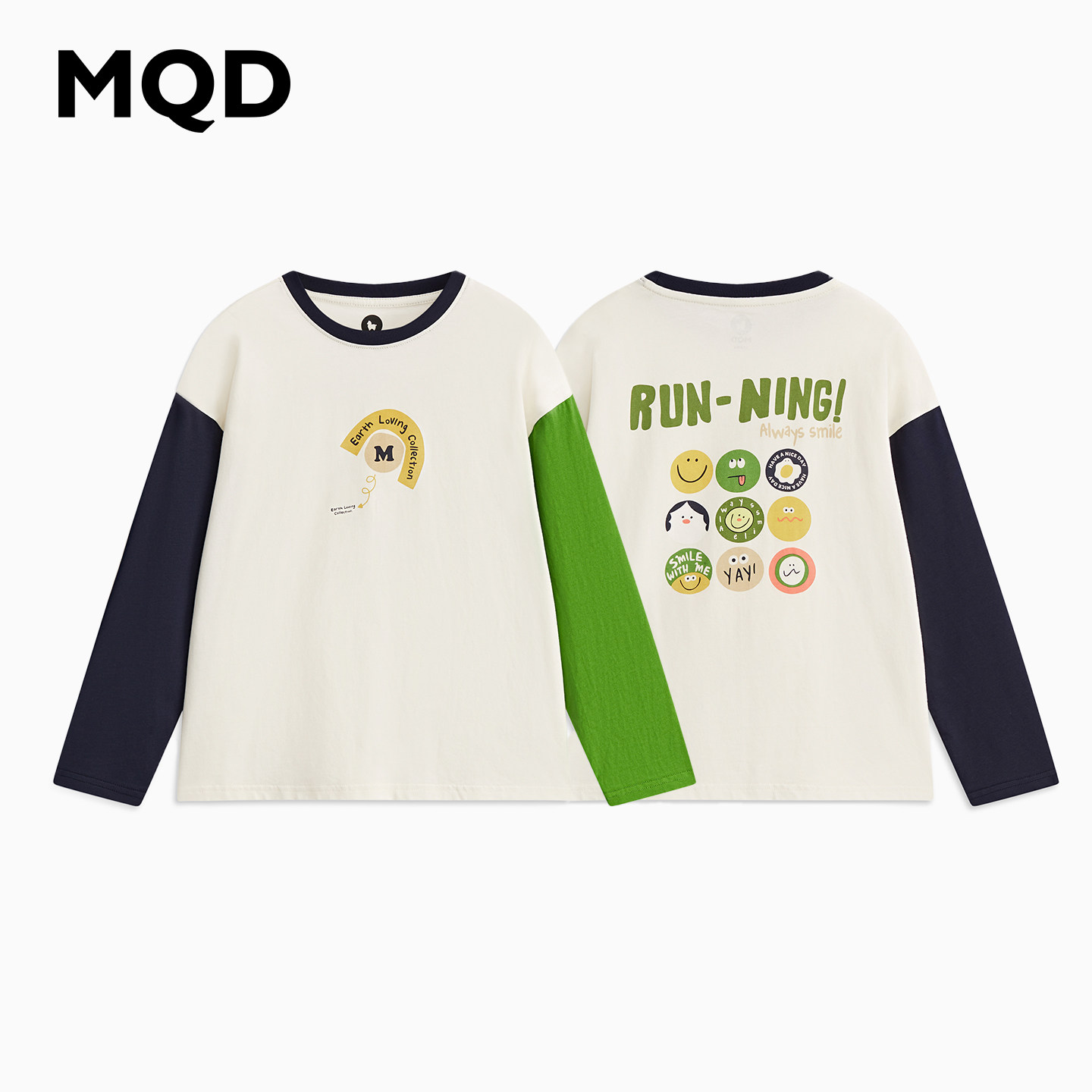 MQD马骑顿男童春季速干T恤图片