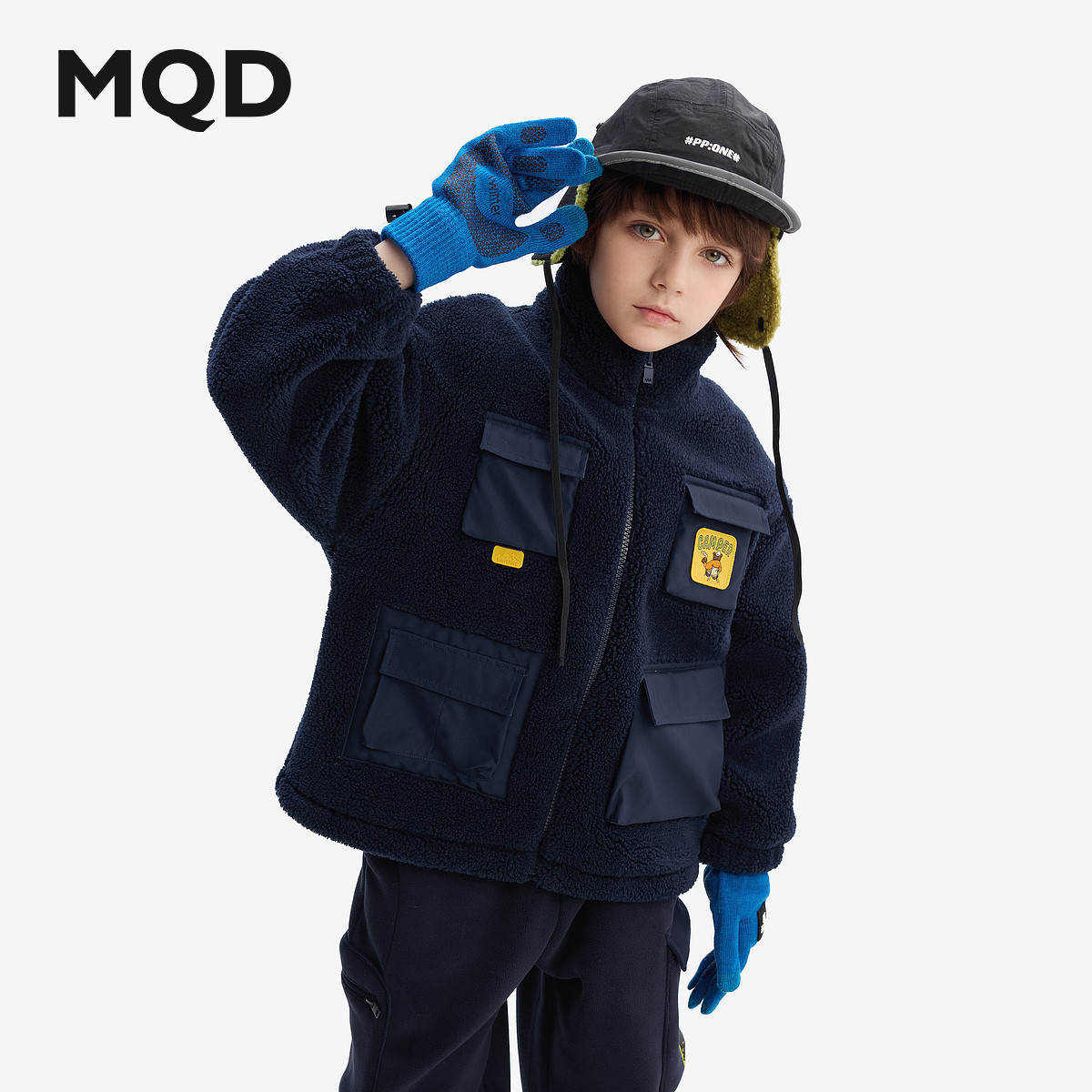 MQD马骑顿男童冬季外套图片