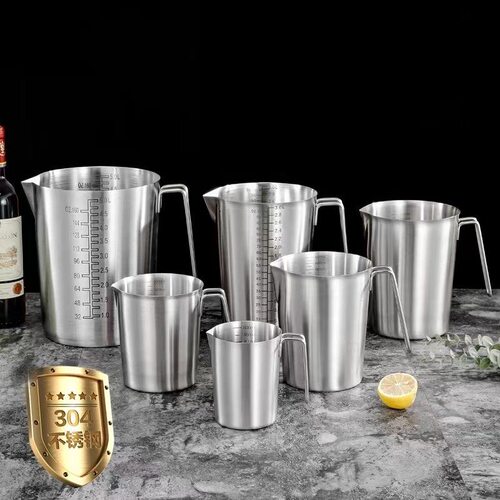 博业加厚304不锈钢量杯
