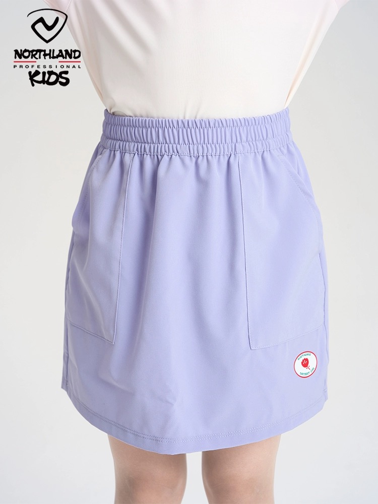 NORTHLAND女童速干裙裤夏季新品薄款透气排汗速干舒适A字裙