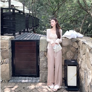 琎口鎏光光澤冰感降溫垂垂醋酸褲 七哥viki 0醋酸升級(jí)版