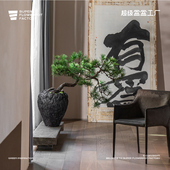 超级盆盆工厂创意落地花盆样板间轻奢落地艺术大花盆