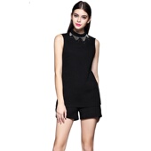 高档货24756 纯色修身 new 奈昕正品 vest新款 时装 打底衫 背心上衣女