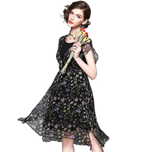 奈昕让您穿着漂亮个性化私人订制 34373 炎夏new dress小清新碎花