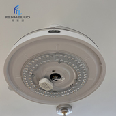 梵美洛隐形风扇灯配件LED灯芯72W三色变光LED替换光源家用吊扇灯