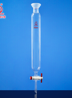 联华无砂芯球磨口层析柱四氟活塞色谱柱17/22/30/40/mmLH-267