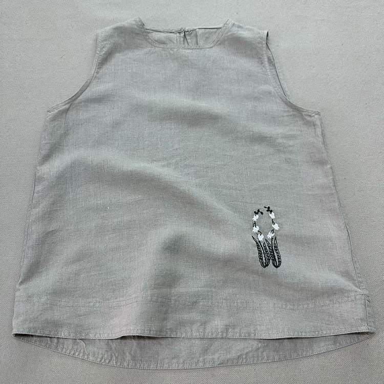 欧美单捡漏 汉麻休闲宽松百搭背心 可内搭可外穿