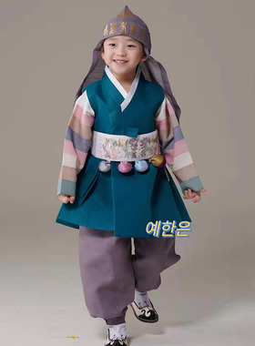 韩国原装进口韩服/王子周岁韩服/演出舞台服饰 /DCJ-00047