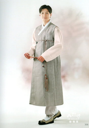 韩服男士韩服进口面料