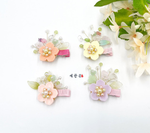 韩饰边夹 儿童头饰 舞台演出头饰 F1343 韩服头饰