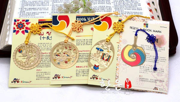 韩国进口书签/韩式书签/书标/簪子两用书签/婚礼赠品/HE-P1081
