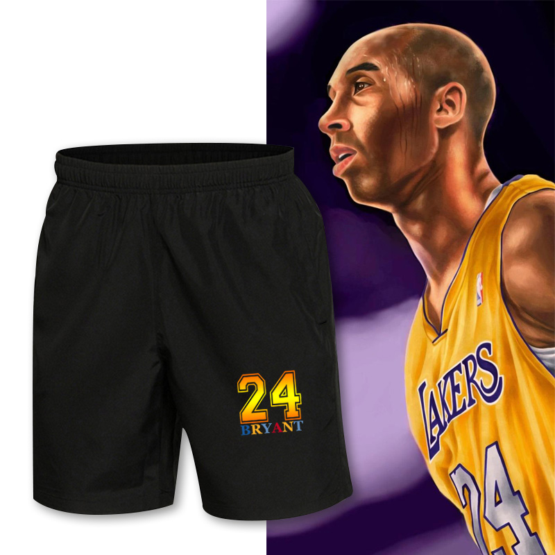 科比纪念黑曼巴篮球运动夏季透气速干短裤大码健身KOBE训练三分裤