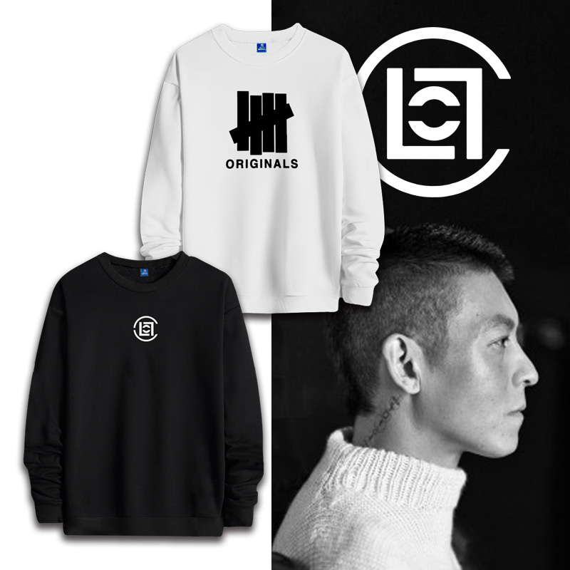 欧美潮牌CLOT卫衣陈冠希同款男女情侣衣服圆领保暖宽松外套可定制