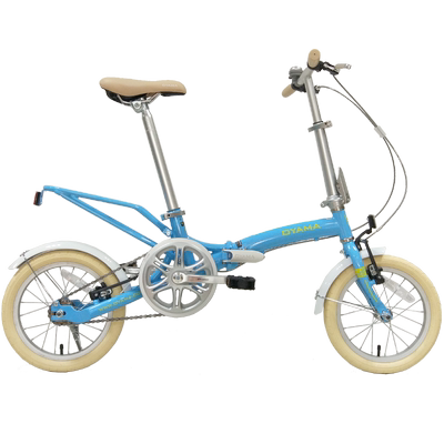 Oyama欧亚14寸单速折叠自行车