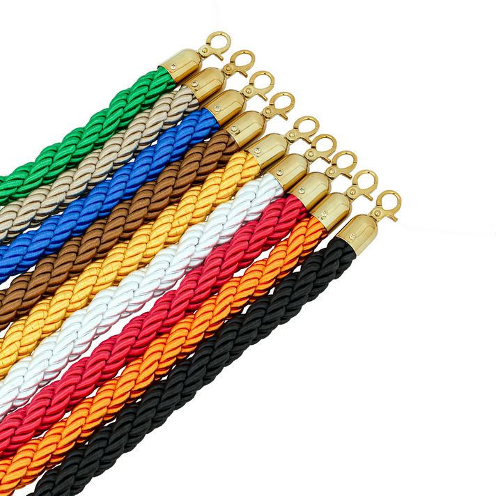 麻花绳丝绒绳挂绳礼宾杆挂绳