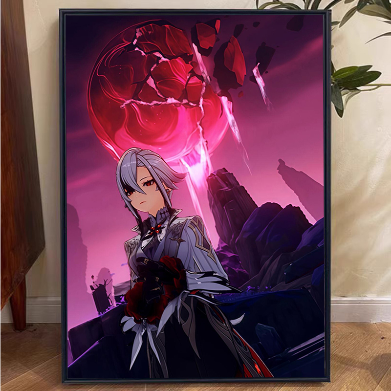 原神仆人5d钻石画手工diy十字绣