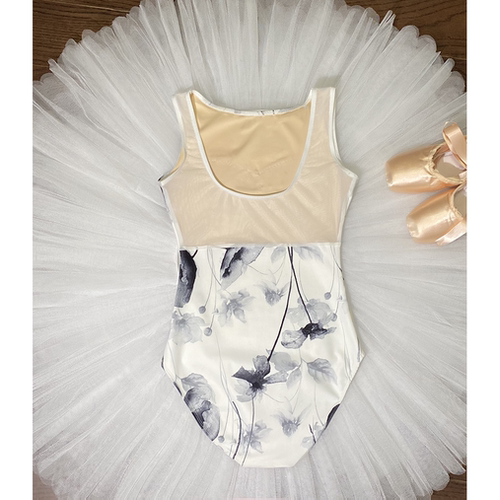 舞蹈服花色形体服女芭蕾舞练功服瑜伽体操服基训服