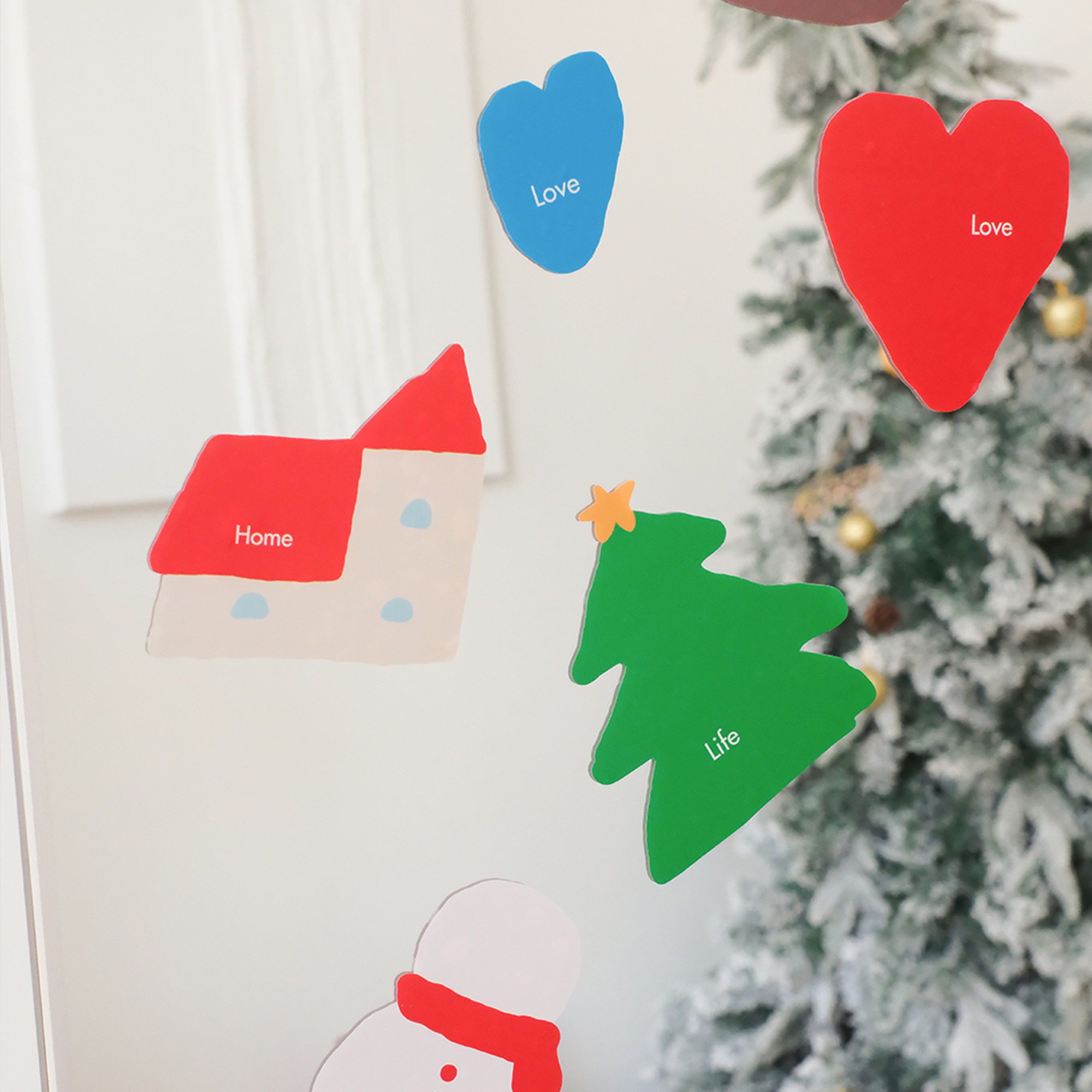 光盐随处贴镜面墙面窗户玻璃多用途PVC彩色贴纸「小巧思大作用」,节庆用品/礼品,圣诞装饰品,淘宝优惠券,粉丝福利购,淘宝优惠卷