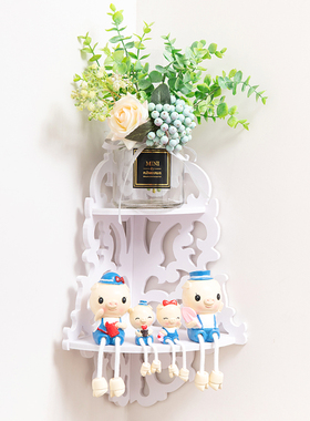 新品创意客厅电视柜书架摆件工艺装饰品卡通动物小V猪吊脚娃娃结