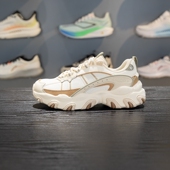 3休闲鞋 增高老爹鞋 女鞋 李宁猫爪LITE 2026春季 新款 运动鞋 AGCW004