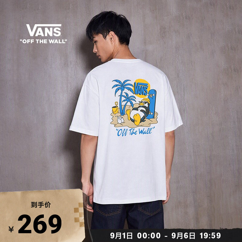 Vans范斯官方男女纯棉短袖T恤图片