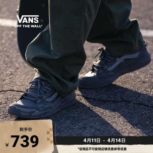 Vans范斯官方灰色职业滑板鞋