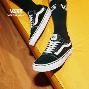 Vans范斯官方 线上专售Ward黑色个性街头复古百搭男鞋板鞋