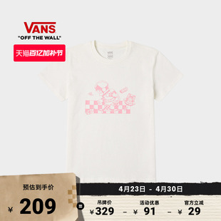 Vans范斯官方 亚洲艺术家联名Molly女子纯棉短袖T恤
