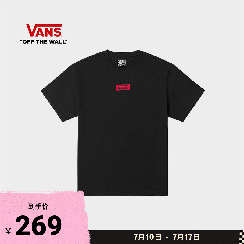 Vans范斯官方男女情侣短袖T恤